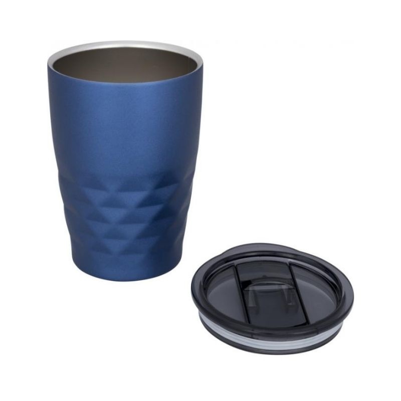 Logotrade promotional merchandise picture of: Geo insulated tumbler, blue