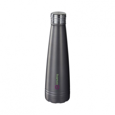 Logo trade promotional gifts picture of: Duke vacuum insulated bottle, grey