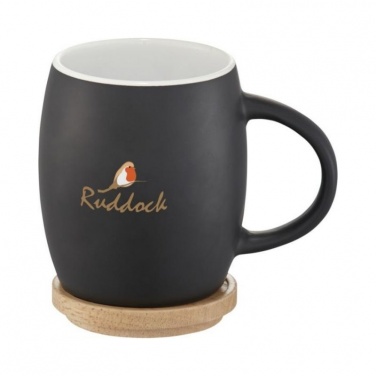 Logotrade business gift image of: Hearth ceramic mug, white