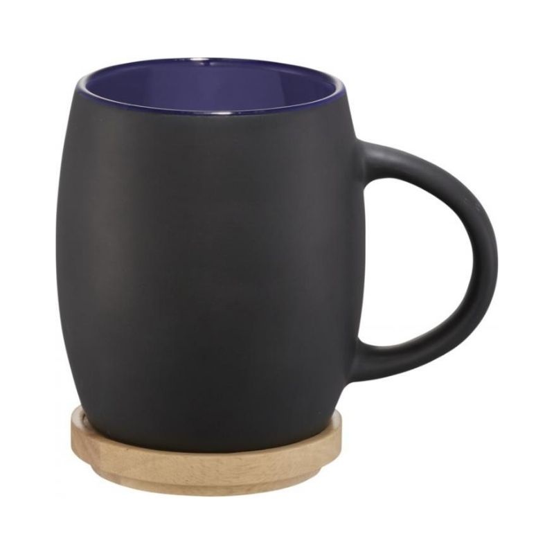 Logotrade promotional giveaway picture of: Hearth ceramic mug, blue