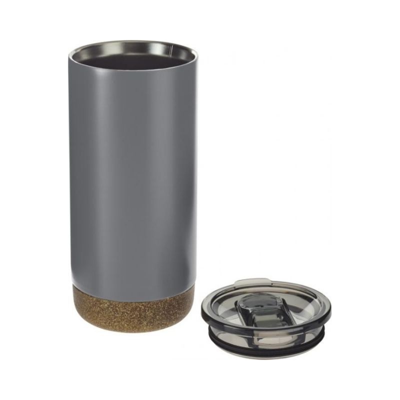 Logotrade promotional merchandise image of: Valhalla copper vacuum tumbler, gray
