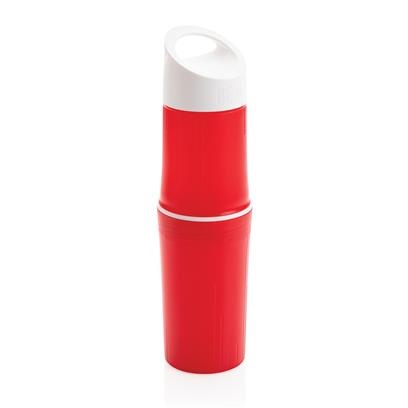 Logo trade business gift photo of: BE O bottle, organic water bottle, red