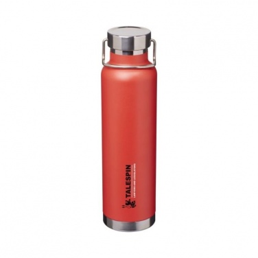 Logo trade promotional item photo of: Thor Copper Vacuum Insulated Bottle, red
