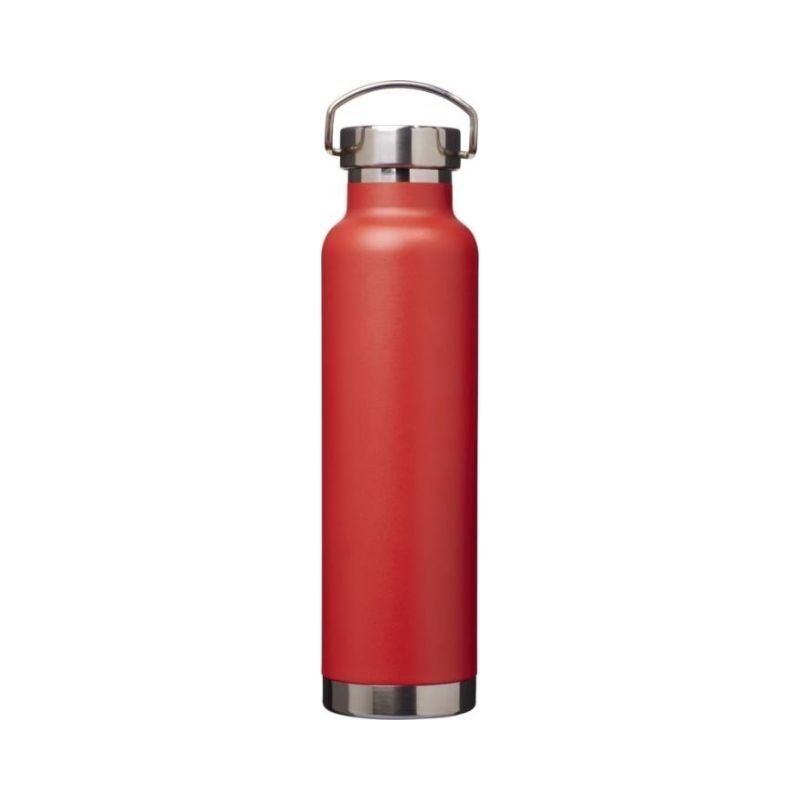 Logotrade promotional product picture of: Thor Copper Vacuum Insulated Bottle, red