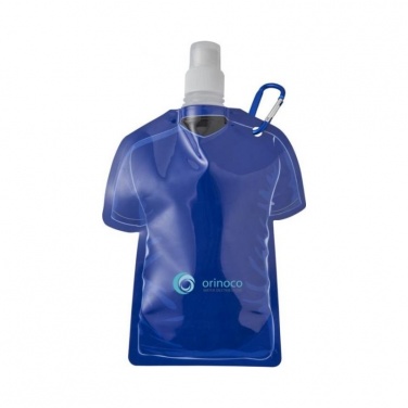 Logo trade promotional merchandise image of: Goal football jersey water bag, blue