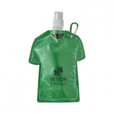 Logo trade corporate gift photo of: Goal football jersey water bag, green