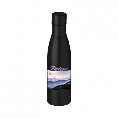 Logotrade promotional gift image of: Vasa vacuum bottle, black