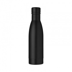 Logo trade promotional gifts picture of: Vasa vacuum bottle, black