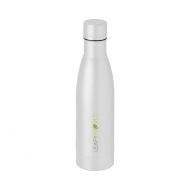 Logo trade promotional merchandise picture of: Vasa copper vacuum insulated bottle, white