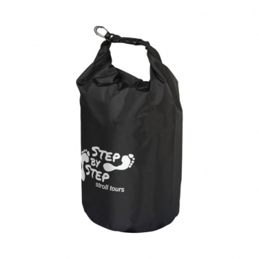 Logo trade promotional giveaways picture of: Survivor roll-down waterproof outdoor bag 5 l, black
