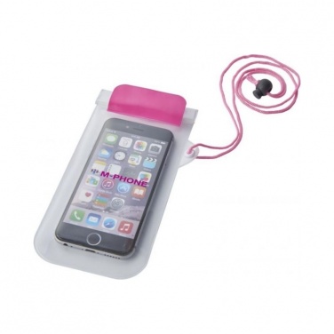 Logo trade promotional merchandise picture of: Mambo waterproof storage pouch, magenta