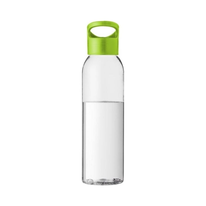 Logo trade promotional giveaways image of: Sky sport bottle, lime green