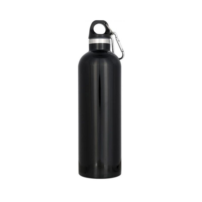 Logotrade promotional item picture of: Atlantic vacuum insulated bottle, black