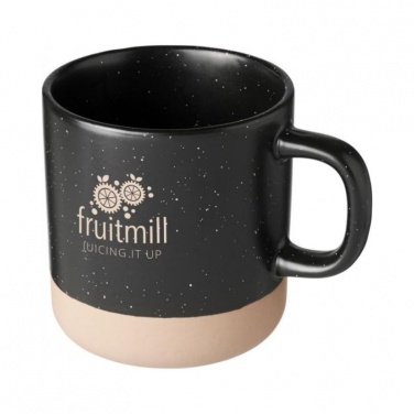 Logotrade promotional items photo of: Pascal 360 ml ceramic mug, black