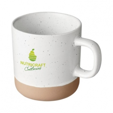 Logotrade corporate gift picture of: Pascal 360 ml ceramic mug, white