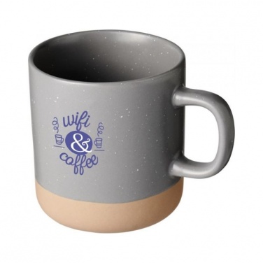 Logotrade advertising product picture of: Pascal 360 ml ceramic mug, grey