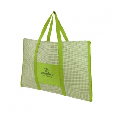 Logotrade business gift image of: Bonbini foldable beach tote and mat, lime