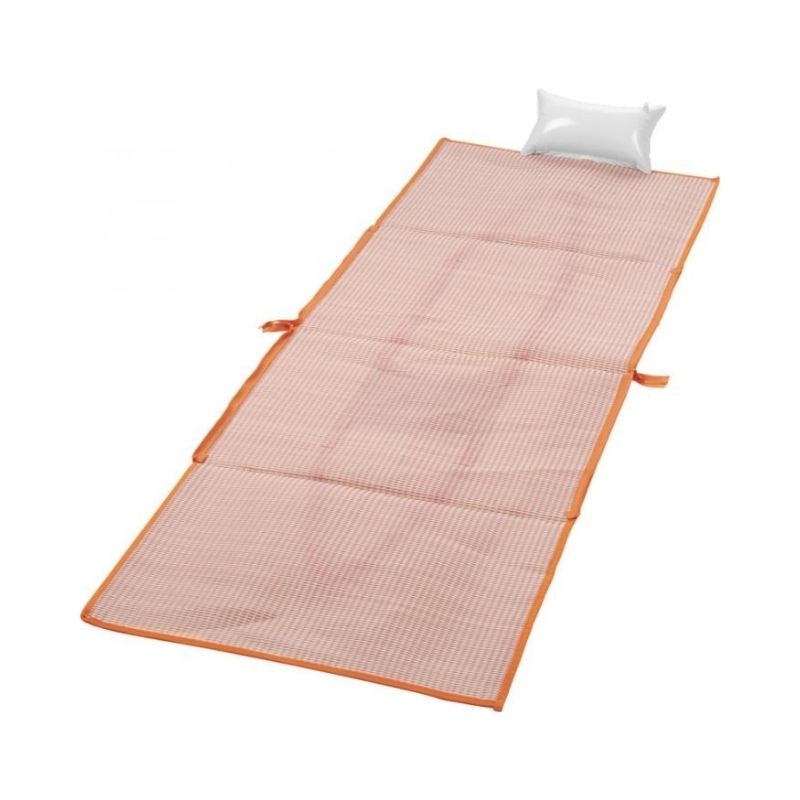 Logotrade promotional merchandise photo of: Bonbini foldable beach tote and mat, orange