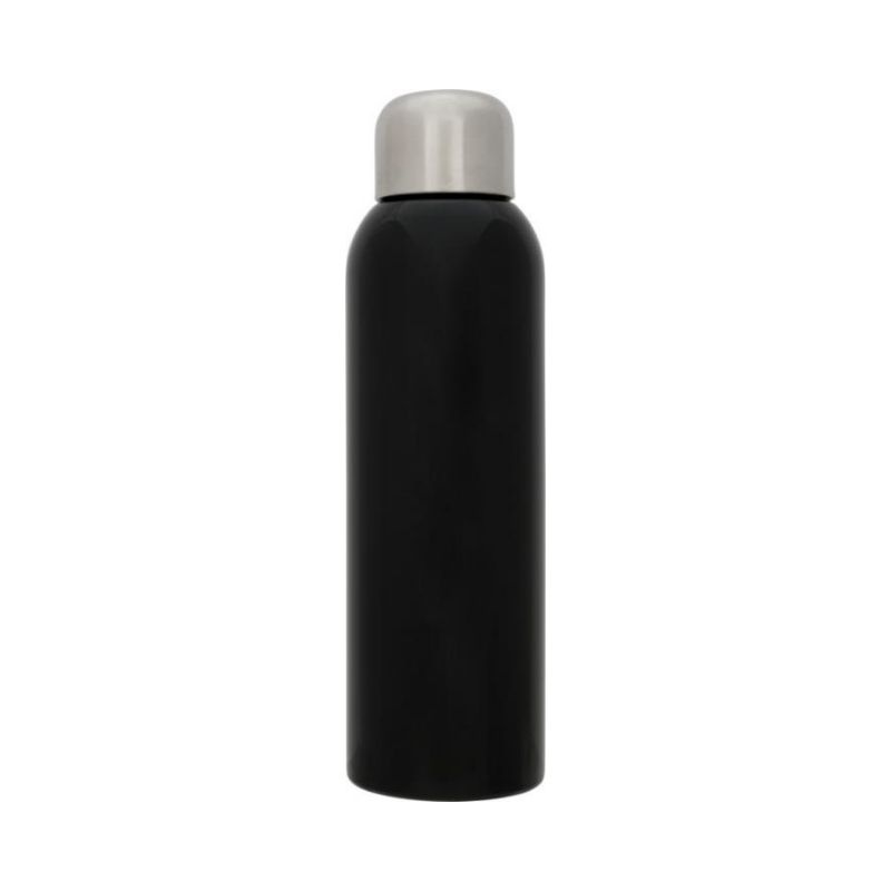 Logo trade advertising products picture of: Guzzle 820 ml sport bottle, black