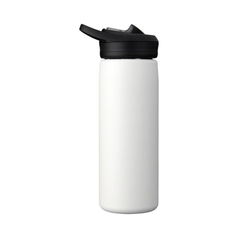 Logotrade promotional giveaways photo of: Eddy+ 600 ml copper vacuum insulated sport bottle, white