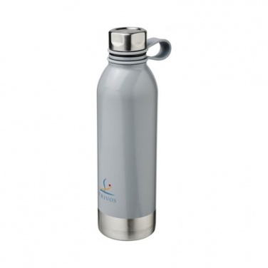 Logotrade promotional giveaway picture of: Perth 740 ml stainless steel sport bottle, grey