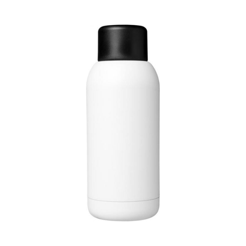 Logotrade promotional product image of: Brea 375 ml vacuum insulated sport bottle, white