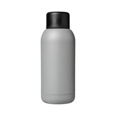 Brea 375 ml vacuum insulated sport bottle, grey
