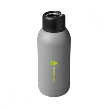 Logotrade business gift image of: Brea 375 ml vacuum insulated sport bottle, grey