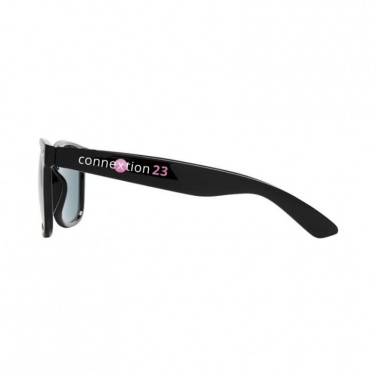 Logo trade promotional giveaways image of: Sun Ray sunglasses for kids, black