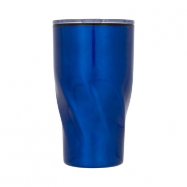 Logotrade advertising product image of: Hugo copper vacuum insulated gift set, blue