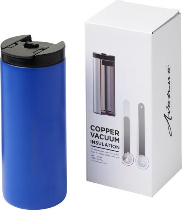 Logotrade promotional merchandise image of: Lebou 360 ml copper vacuum insulated tumbler, blue