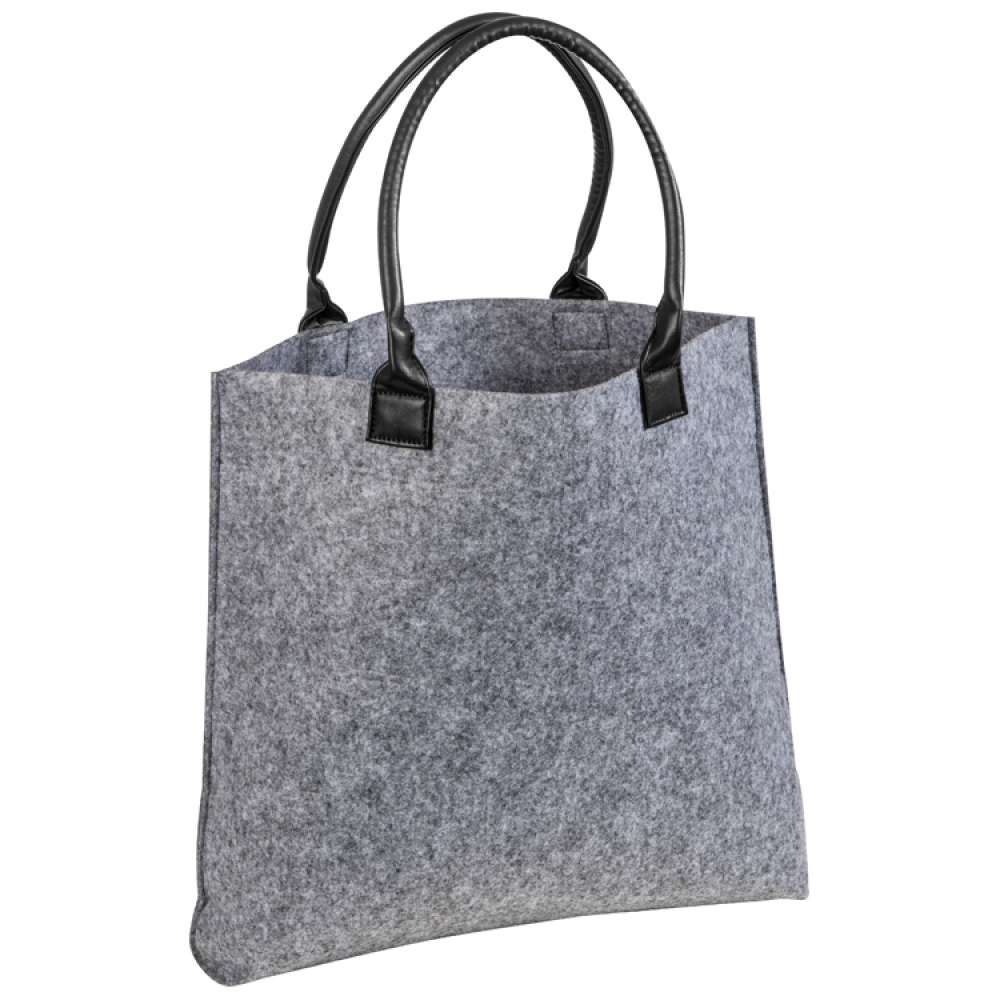 Logo trade promotional giveaways picture of: Multifunction Feltbag, grey