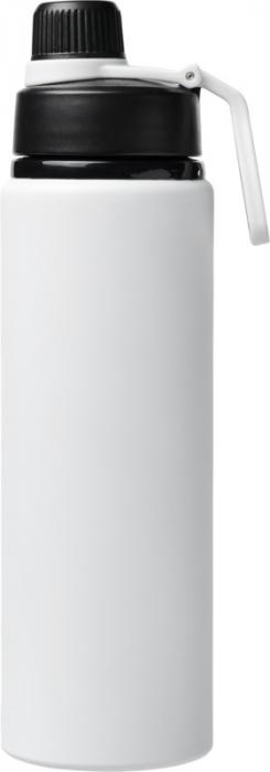 Logo trade promotional merchandise photo of: Kivu 800 ml sport bottle, white