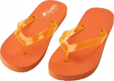 Logotrade promotional product picture of: Railay beach slippers (M), orange