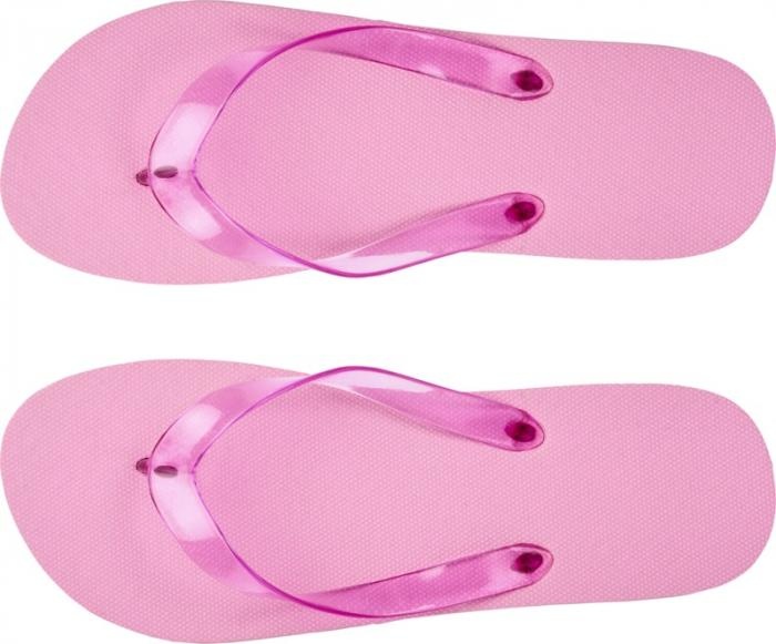 Logotrade promotional items photo of: Railay beach slippers (L), light pink