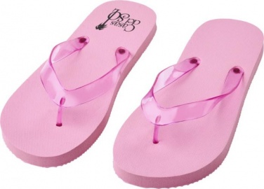 Logotrade advertising products photo of: Railay beach slippers (L), light pink