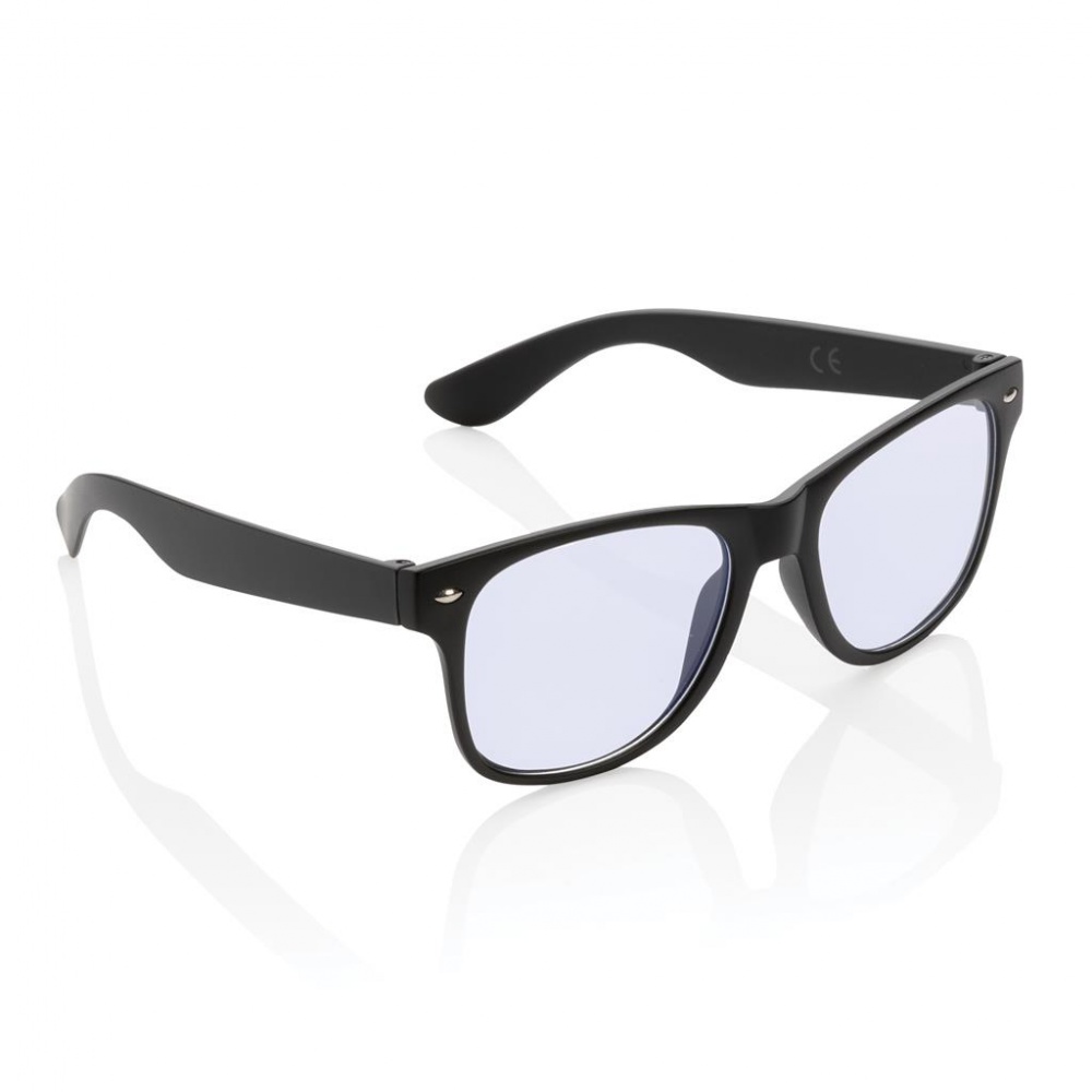 Logotrade corporate gift image of: Bluelight blocking glasses, black