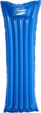 Logo trade promotional merchandise image of: Float inflatable matrass, royal blue