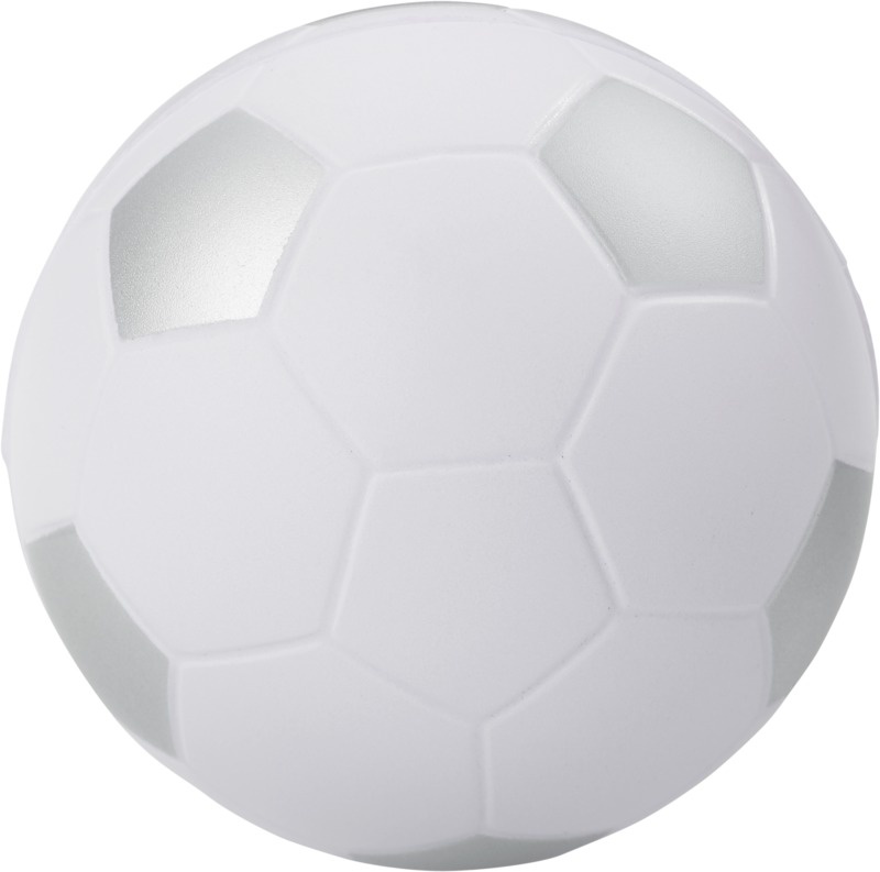 Logotrade promotional products photo of: Football stress reliever, silver