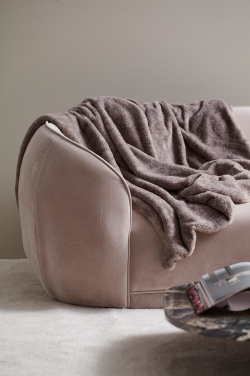 Logotrade promotional item image of: Russel blanket, brown