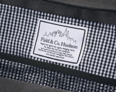Logotrade corporate gift image of: Hudson weekend travel duffel bag, heather grey