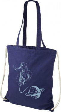 Logotrade advertising product image of: Eliza cotton drawstring, navy blue