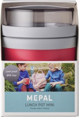 Logotrade promotional giveaway image of: Ellipse lunch pot, red