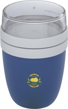 Logo trade promotional products picture of: Ellipse lunch pot, navy