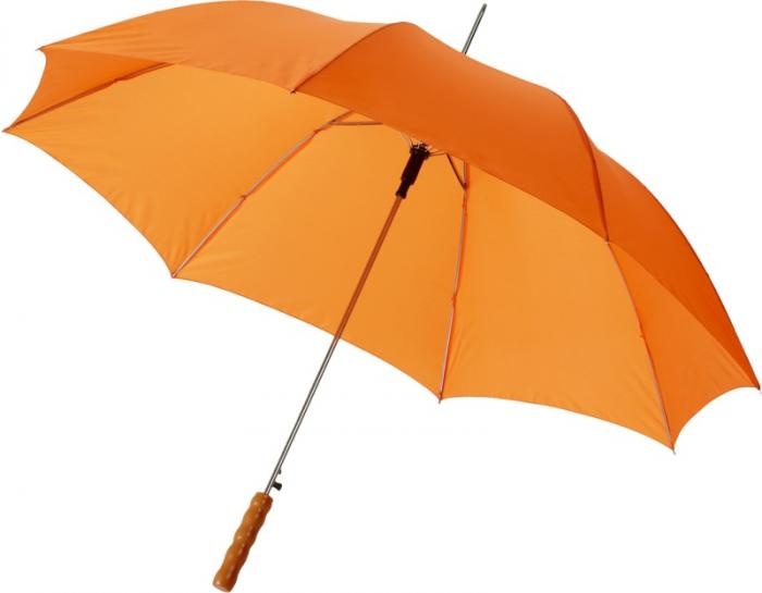 Logo trade corporate gifts image of: 23" Lisa Automatic umbrella, orange