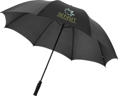 Logo trade promotional giveaway photo of: Yfke 30" golf umbrella with EVA handle, black