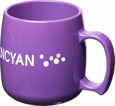 Logotrade advertising product picture of: Classic 300 ml plastic mug, purple