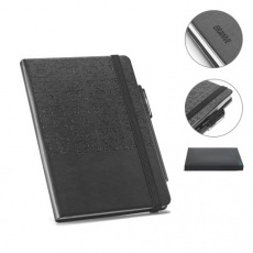 TILES A5 Notebook. Notepad, Black