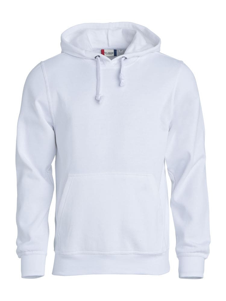 Logo trade promotional products image of: Trendy Basic hoody, white