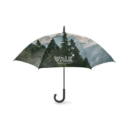 Logotrade advertising products photo of: 23" windproof premium umbrella RPET